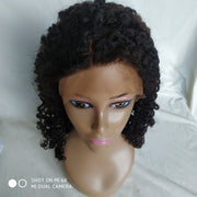 Curly Silk Top 360 Wig Brazilian Human Hair 180% Density | JYL HAIR