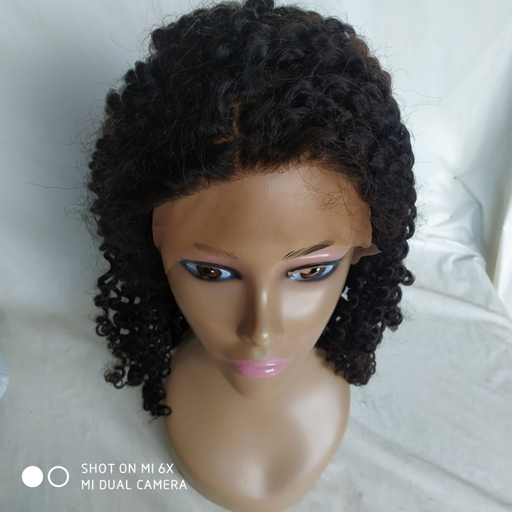 Curly Silk Top 360 Wig Brazilian Human Hair 180% Density | JYL HAIR