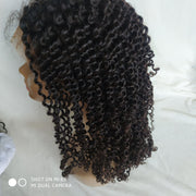Curly Silk Top 360 Wig Brazilian Human Hair 180% Density | JYL HAIR