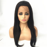 Yaki Glueless Full Lace Wig Brazilian Human Virgin Hair 130% Density | JYL HAIR