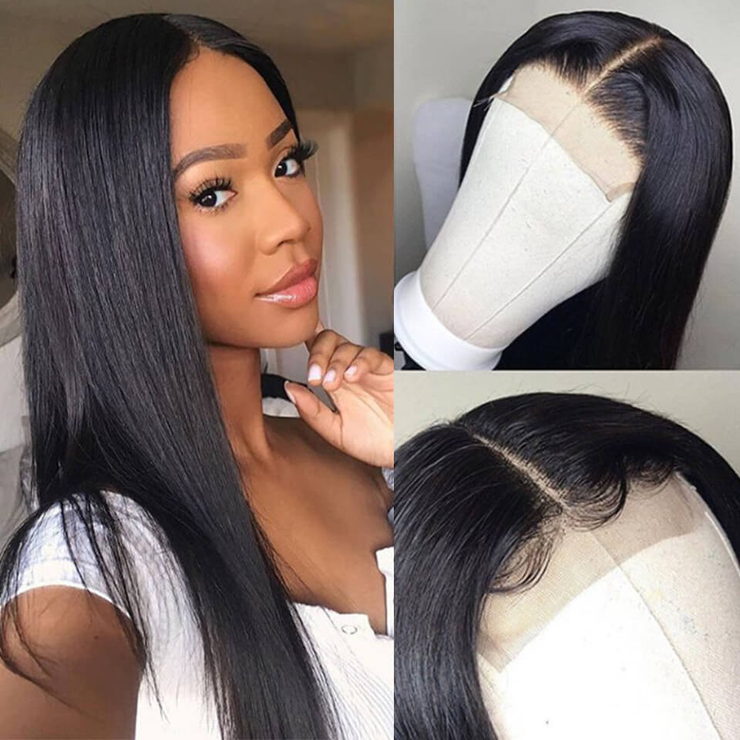 Straight 5X5 HD Lace Closure Wig Brazilian Human Virgin Hair 180% Density| JYL HAIR