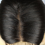 Silk Top Yaki Brazilian Human Hair Full Lace Glueless Wig | JYL HAIR