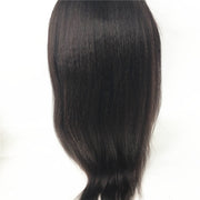 Silk Top Full Lace Italian Yaki Brazilian Human Hair Wig 130% Density | JYL HAIR