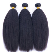Italian Yaki Brazilian Human Hair Bundles Machine Wefts 3PCS 100g/PC | JYL HAIR
