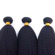 Italian Yaki Brazilian Human Hair Bundles Machine Wefts 3PCS 100g/PC | JYL HAIR