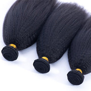 Italian Yaki Brazilian Human Hair Bundles Machine Wefts 3PCS 100g/PC | JYL HAIR