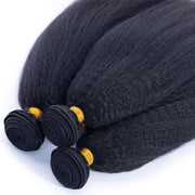 Italian Yaki Brazilian Human Hair Bundles Machine Wefts 3PCS 100g/PC | JYL HAIR