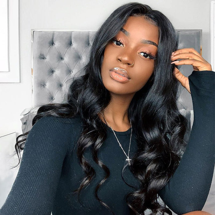 Silk Top Loose Wave 360 Lace Wigs Human Hair 180% Density | JYL HAIR