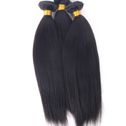 Yaki Brazilian Human Hair Bundles Machine Wefts 3PCS 100g/PC | JYL HAIR