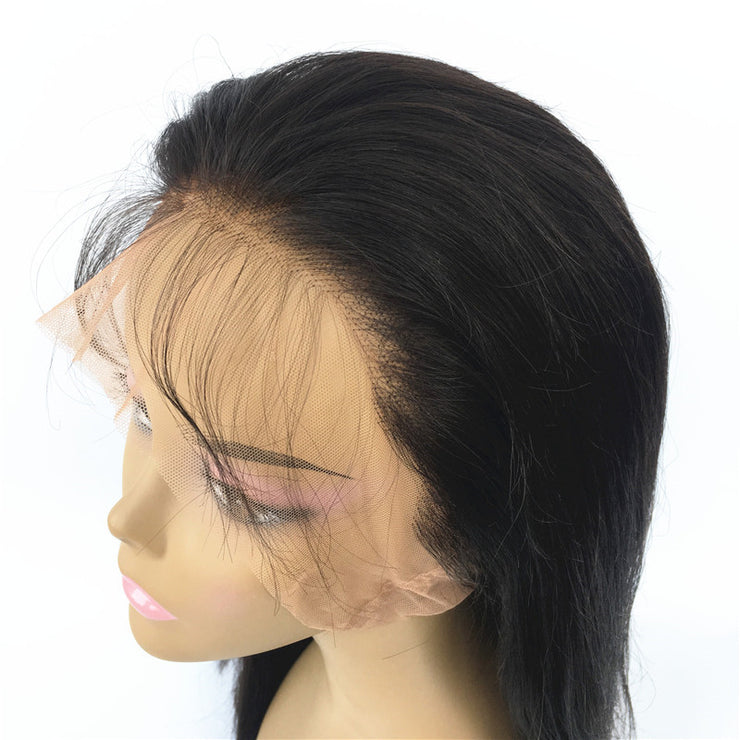 Natural Straight 360 Lace Wigs Brazilian Human Hair 180% Density | JYL HAIR