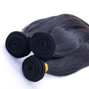 Natural Straight Brazilian Human Hair Bundles Machine Wefts 3PCS 100g/PC | JYL HAIR