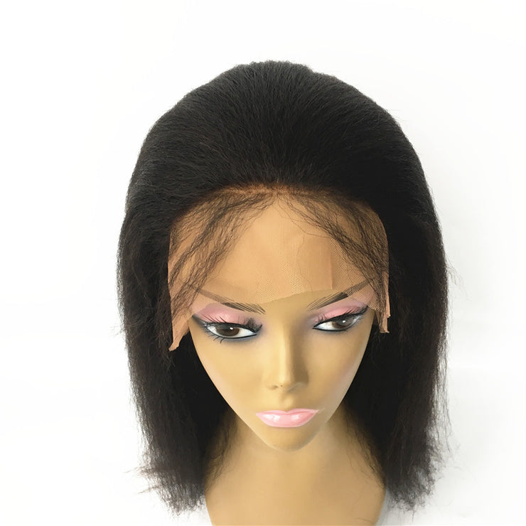Silk Top Italian Yaki 360 Wigs Brazilian Human Hair 180% Density | JYL HAIR