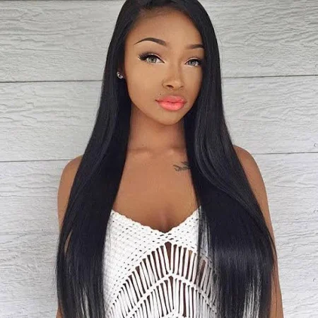 Natural Straight 360 Lace Wigs Brazilian Human Hair 180% Density | JYL HAIR